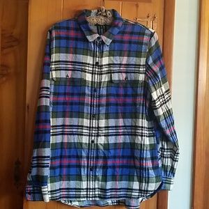 Flannel shirt With side pockets